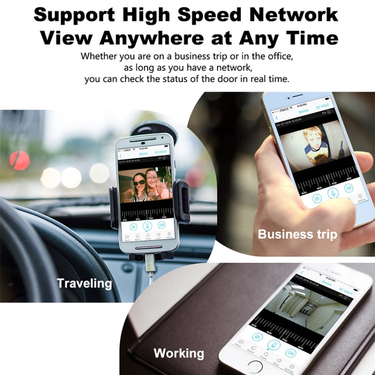 M200B WiFi Intelligent Square Button Video Doorbell, Support Infrared Motion Detection & Adaptive Rate & Two-way Intercom & Remote / PIR Wakeup, M200B M200B WiFi Intelligent Square Button Video Doorbell, Support Infrared Motion Detection & Adaptive Rate & Two-way Intercom & Remote / PIR Wakeup, M200B